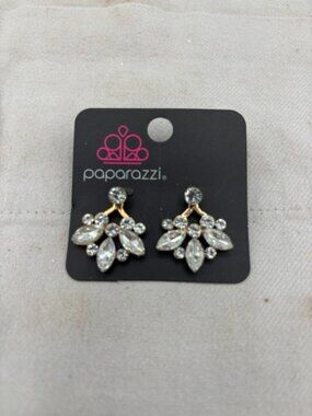 Paparazzi Constellations Gold Post Earrings